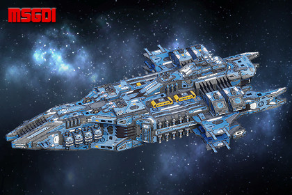 Spaceship Bloodhound Cruiser