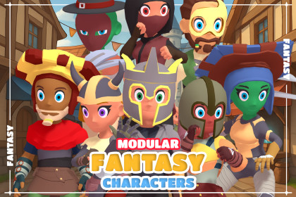 Stylized Fantasy Characters Vol 1