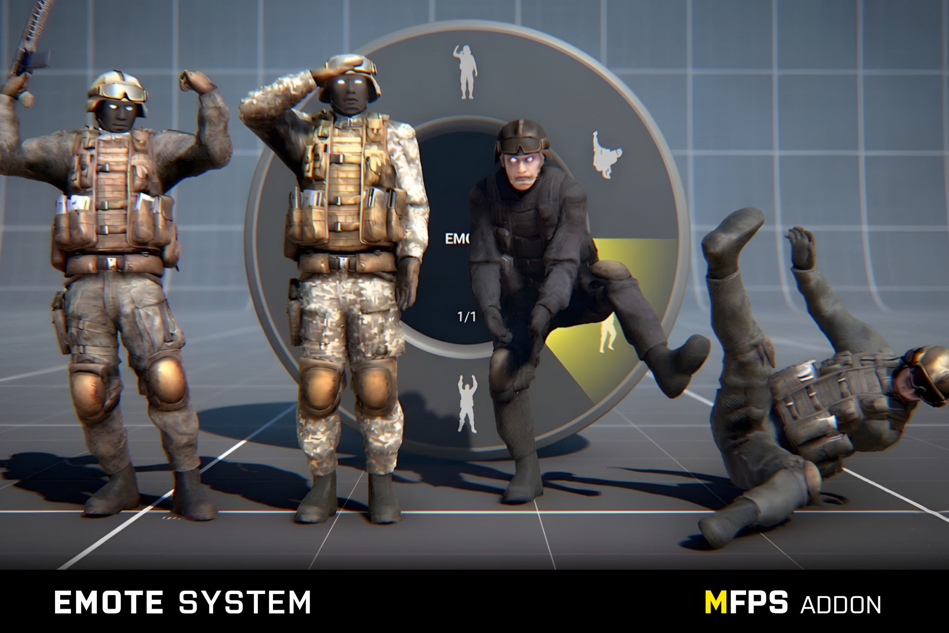 Emote System - MFPS Addon | Systems | Unity Asset Store