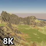 Procedural Island Terrains 8K