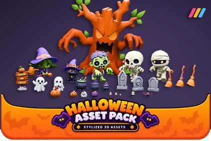 Stylized Halloween Asset Pack