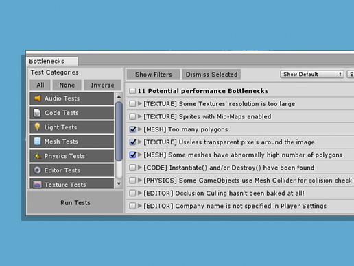 Project Scan | Utilities Tools | Unity Asset Store