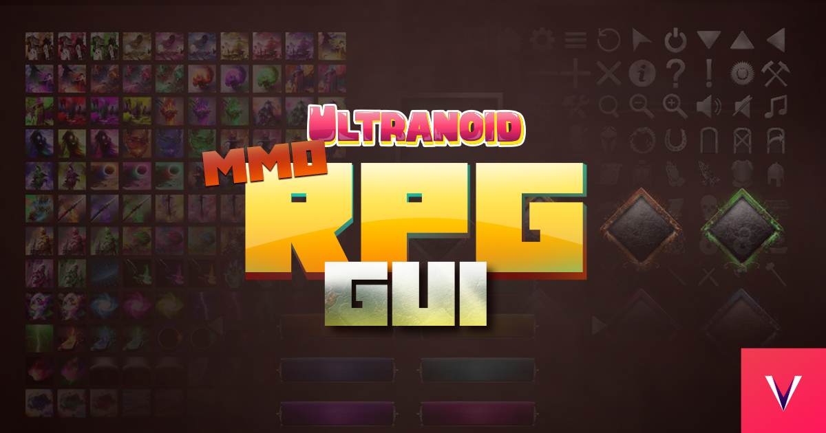 Ultranoid UI - RPG MMORPG ARPG GUI Kit | 2D GUI | Unity Asset Store