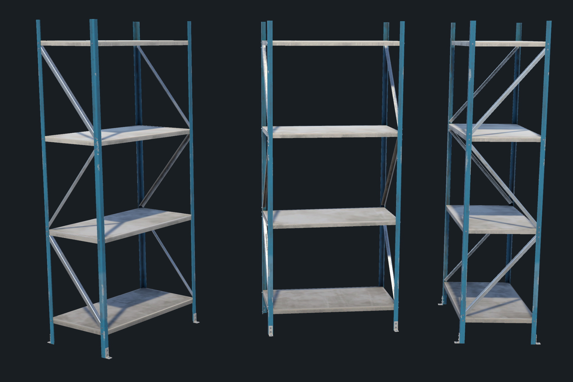 Unity Rack Storage rack | 3D Props | Unity Asset Store