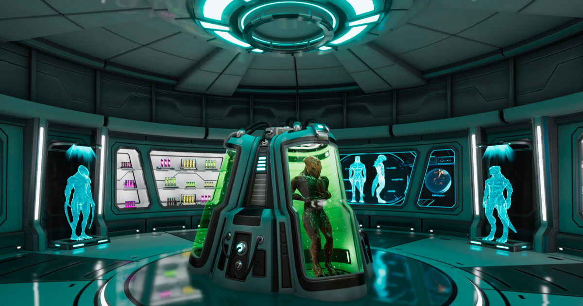 Sci-Fi Creatures Cryo Chamber Room | 3D Sci-Fi | Unity Asset Store