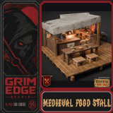 Medieval Food Stall