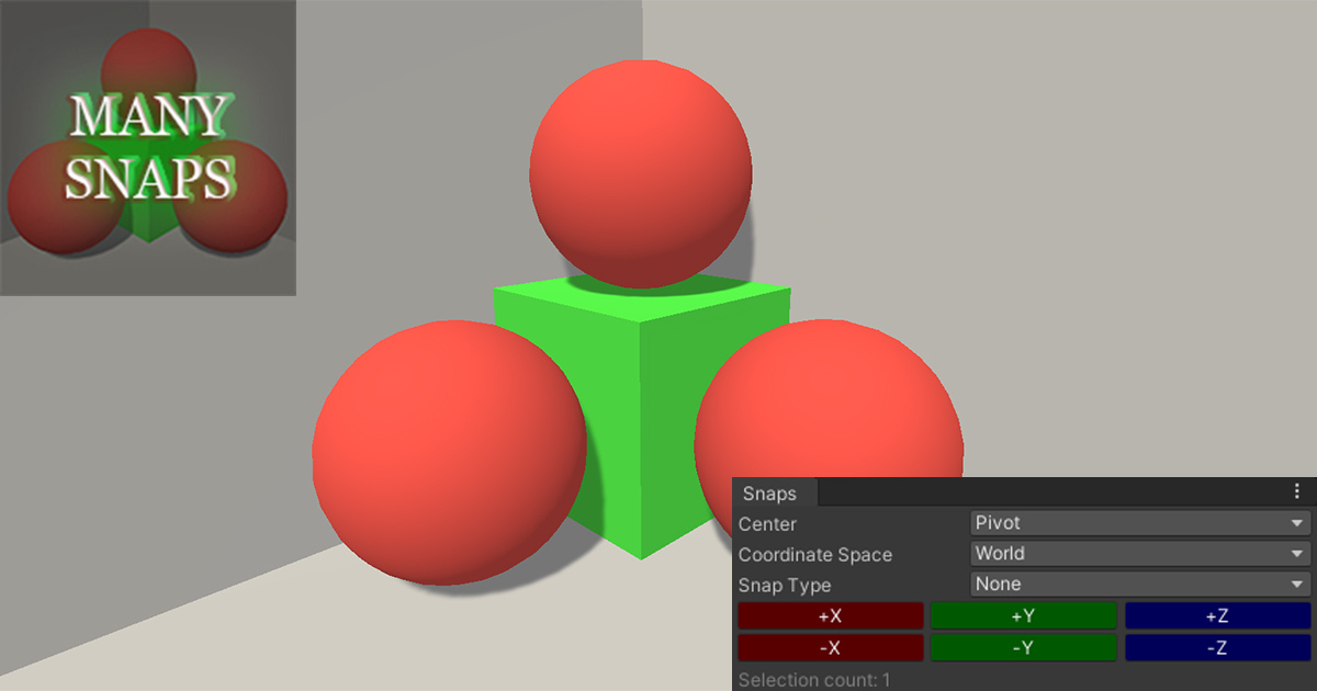 Many Snaps Utilities Tools Unity Asset Store