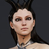 Fantasy Demones Girl