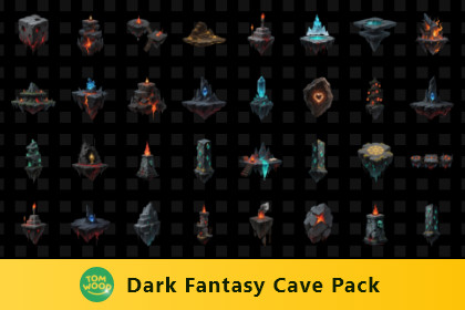 Abyssal Hollow – Dark Fantasy Cave Pack V3.0