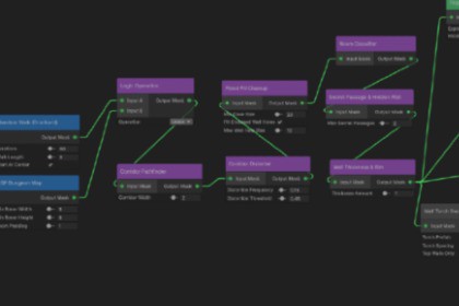 Node-Based Procedural Map Generator