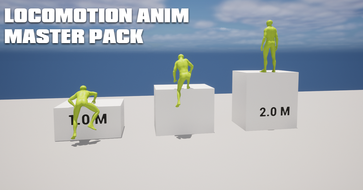 Locomotion Anim Master Pack | 3D 动画 | Unity Asset Store