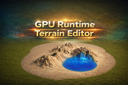 GPU Runtime Terrain Editor