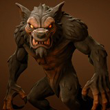 Werewolf- Game ready character