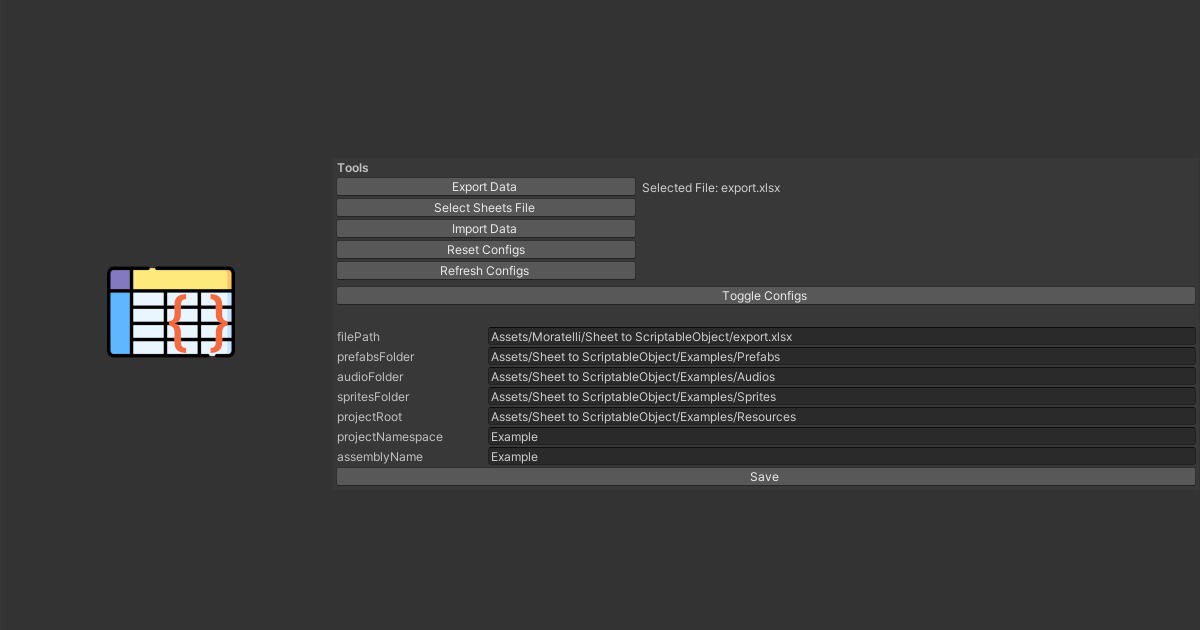 Sheet to Scriptable Object | Utilities Tools | Unity Asset Store