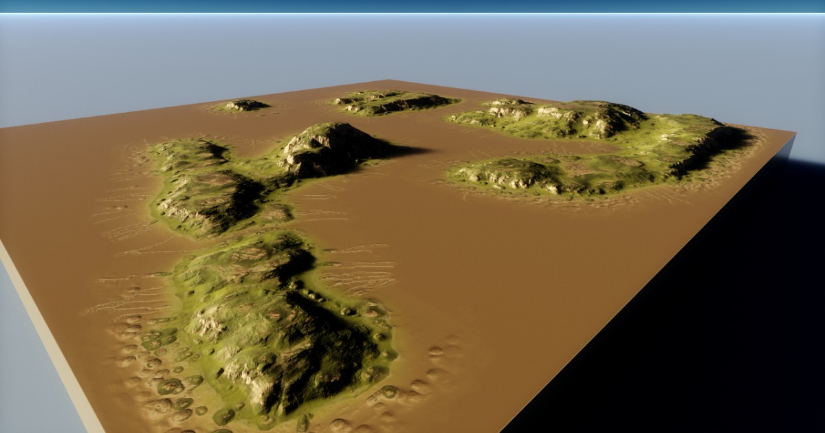 Heightmaps- Archipelagoes | 3D Landscapes | Unity Asset Store