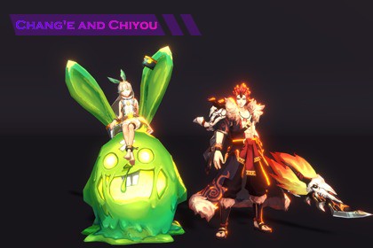 Chang'e and Chiyou