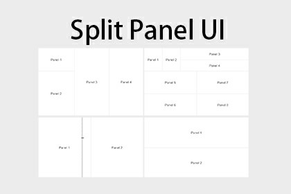 Split Panel UI By maything