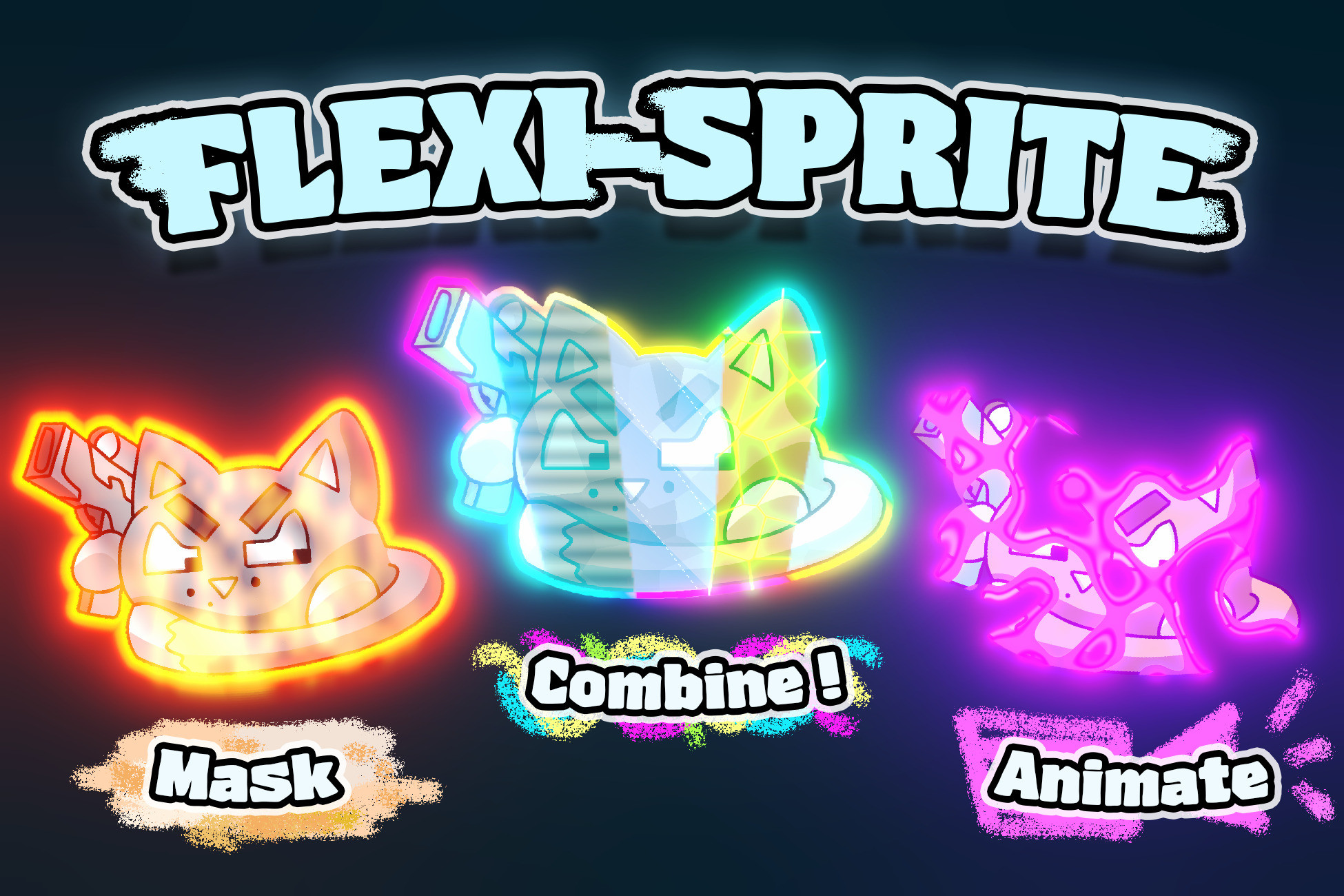 FlexiSprite: All-in-1 animated shaders