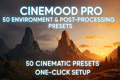 CineMood Pro - 50 Environment & Post-Processing Presets