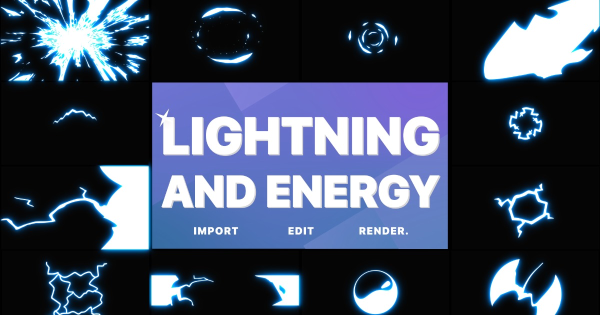 Lightning and Energy | 2D Textures & Materials | Unity Asset Store