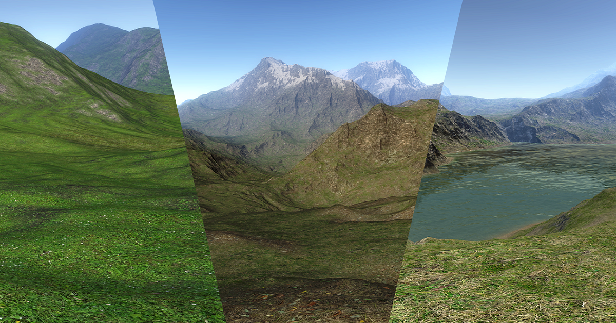 Unity Building Landscape Texture Landscape Ground Pack 2 | 2D 地面 | Unity Asset Store