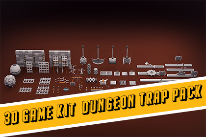 3D Game Kit-Trap Pack