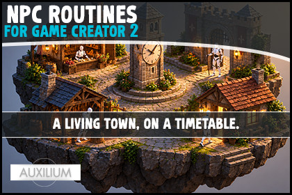 NPC Routines for Game Creator 2