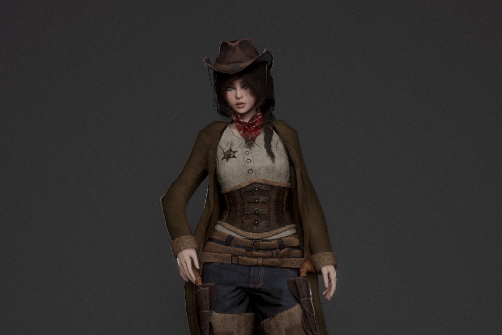 Cowboy Lady | Characters | Unity Asset Store
