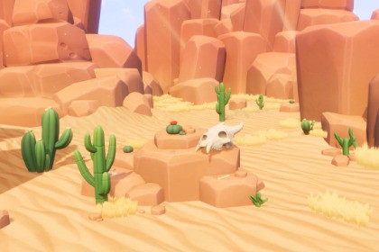 Desert Canyon - Stylized Environment