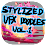 Stylized VFX Doodles Vol.1