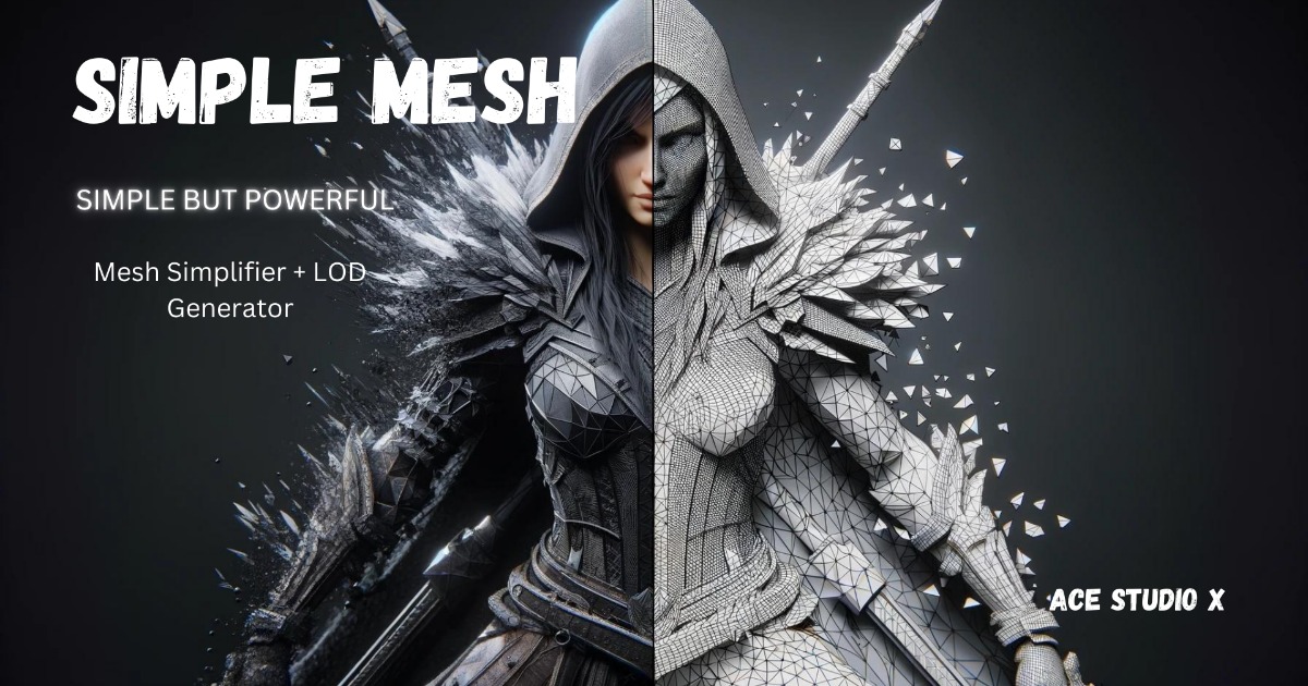 Simple Mesh - Mesh Simplifier and LOD Generator | Utilities Tools ...