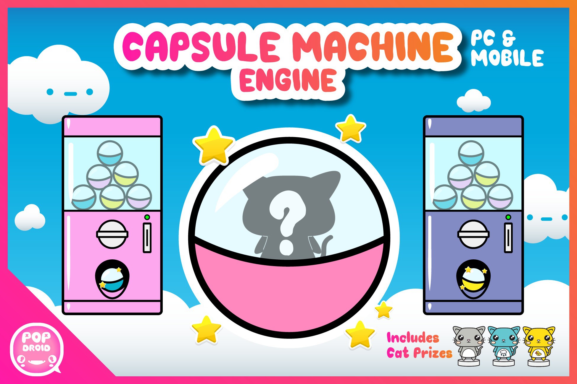 Capsule Machine Engine : A Kawaii Gashapon Collecting Kit/Loot System ...