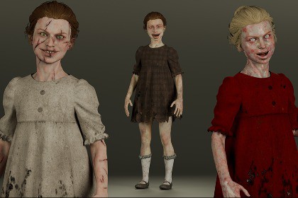 Horror School Girl