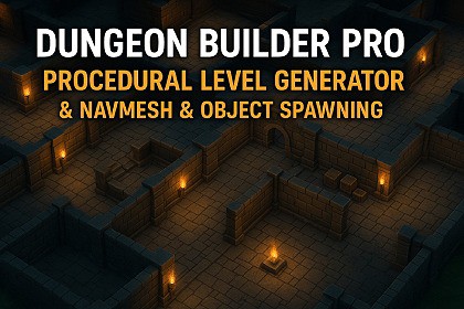 Dungeon Builder Pro – Procedural Level Generator with NavMesh & v6.0 Support