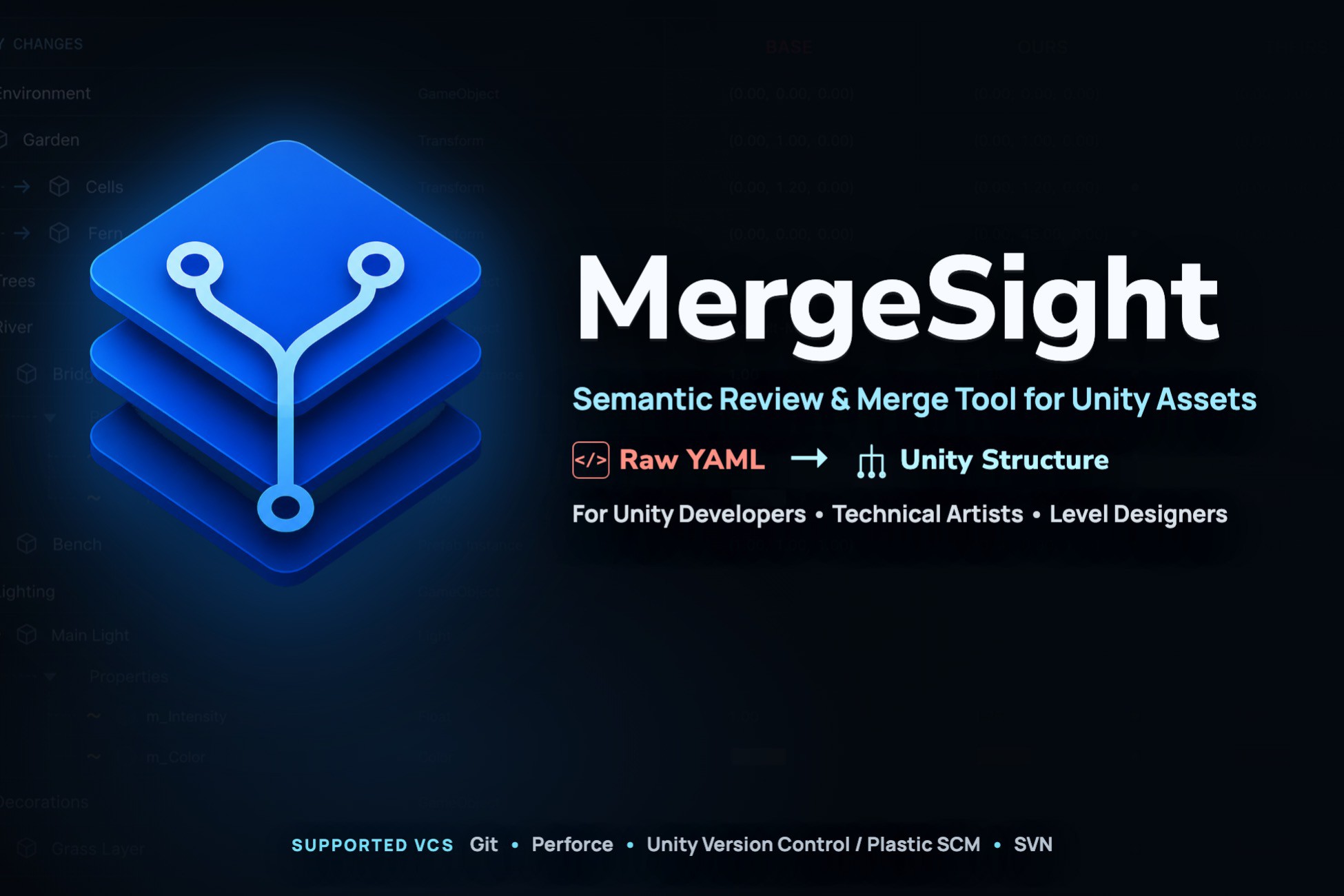 MergeSight: Review & Merge for Unity Assets