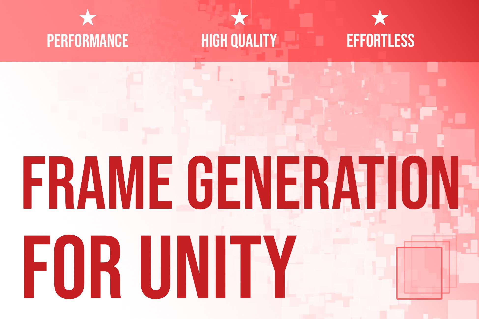 FSR 4 Frame Generation for Unity - Beta