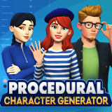Archetype Character Generator – Stylized Procedural NPCs