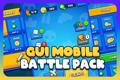 GUI Mobile - Battle Pack