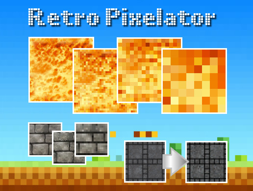 Pixelated Particles Unity Retro Pixelator | Particles/Effects | Unity Asset Store