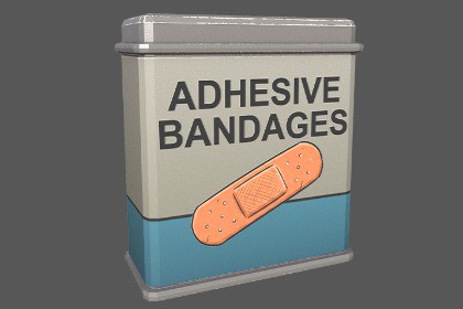 First aid kit–Low Poly