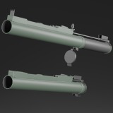 Low poly Grenade Launcher