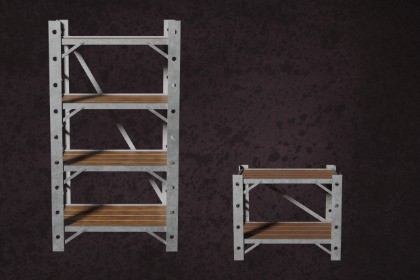 Rack Metals Series ContainerKeepItems G5 N1-3