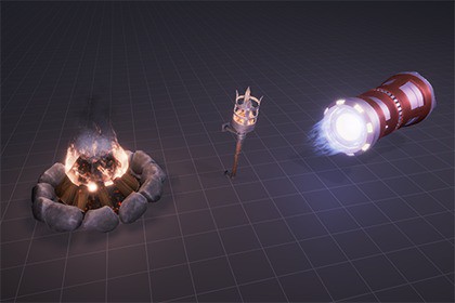 Stylized Fire VFX Pack