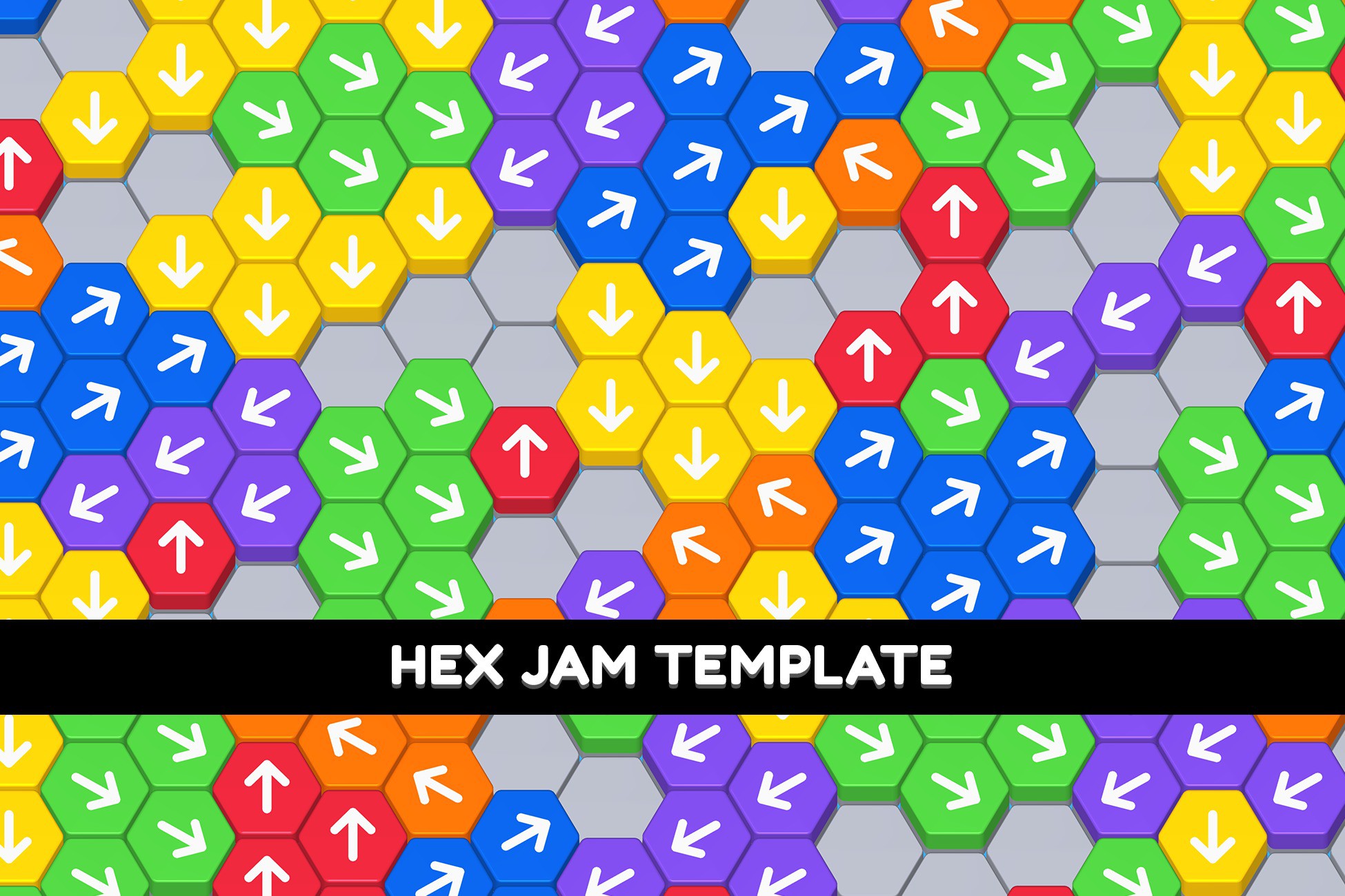 Hex Jam | Template + Editor, image 1