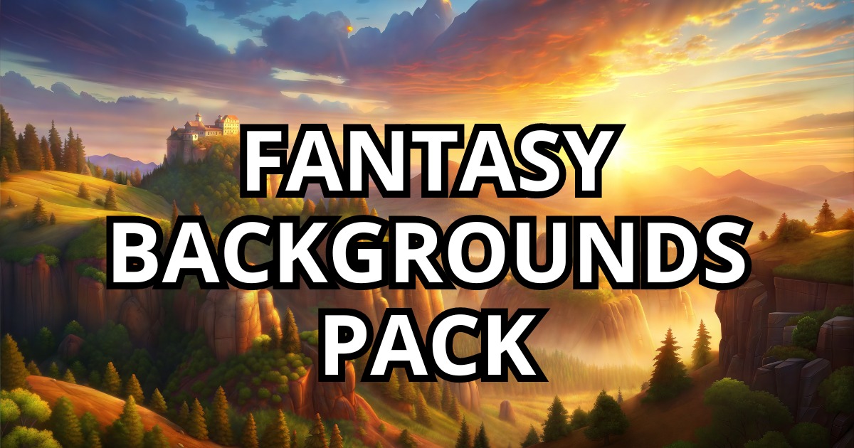 Fantasy Backgrounds Pack - 163 High-Resolution 2D Backgrounds for RPG ...