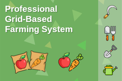 Professional Grid-Based Farming System