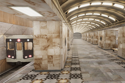 Subway Station Environment 04