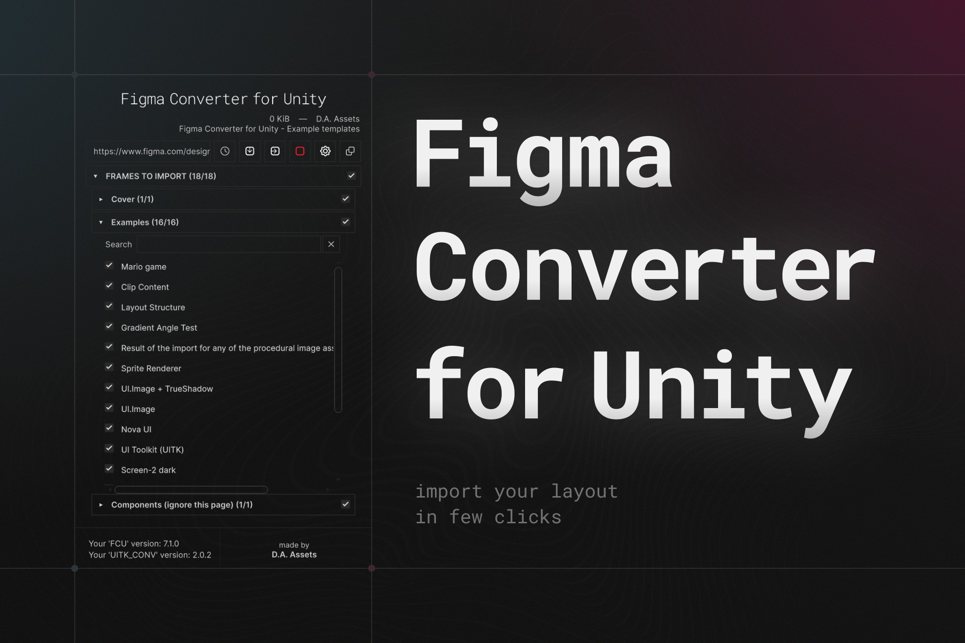 Figma Converter for Unity