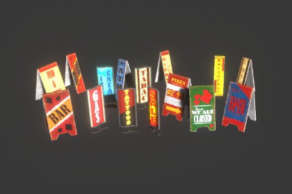 Shop Advertising Signs