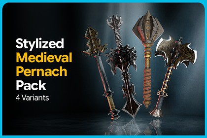 Stylized Medieval Pernach Pack